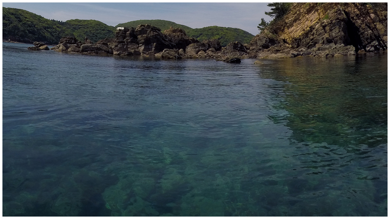 透明度の高い海